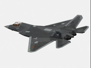 Shenyang J-31 J-35 Gyrfalcon Modello 3D
