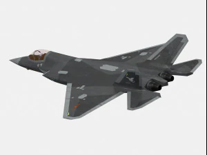 Shenyang J-31 J-35 Girfalco Modello 3D