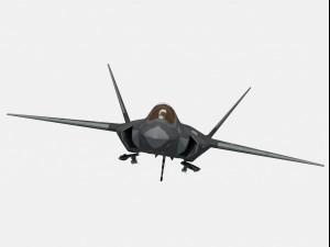 Shenyang J-31 J-35 Gyrfalcon Modello 3D