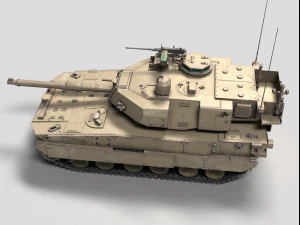 M-10 Booker 3D Model