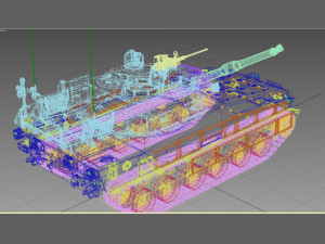 M-10 Booker 3D 모델