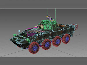 Iveco VBM Freccia 3D Model