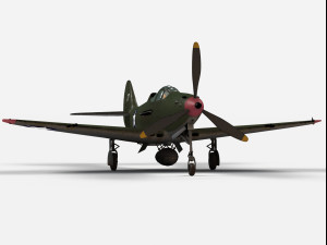 Bell P-39 Airacobra Modelo 3D