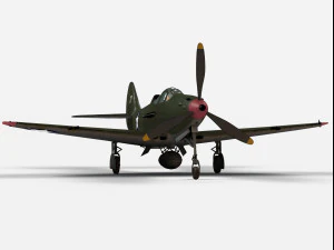 Bell P-39 Airacobra 3D Model