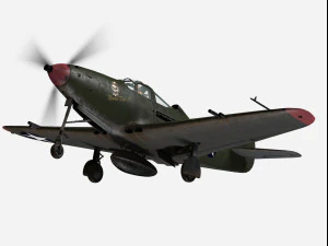Bell P-39 Airacobra 3D Model