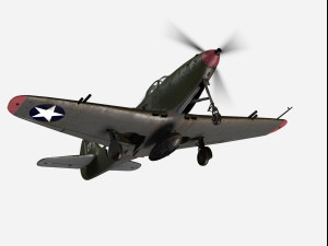 Bell P-39 Airacobra Modelo 3D