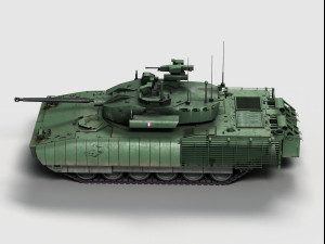 Leclerc T-40 Koufra prototype 3D Model