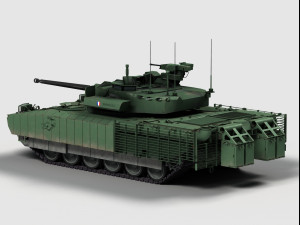 Leclerc T-40 Koufra prototype 3D Model
