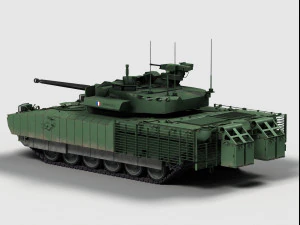 Leclerc T-40 Koufra prototype 3D Model