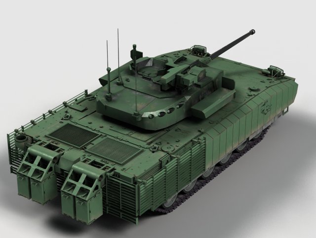 Leclerc T-40 Koufra Prototype Modelo 3D In Tanque 3DExport