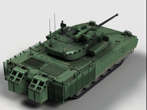 Leclerc T-40 Koufra prototype 3D Model