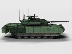 Leclerc T-40 Koufra prototype 3D Model