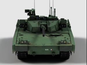 Leclerc T-40 Koufra prototype 3D Model
