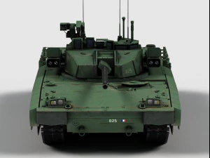 Leclerc T-40 Koufra prototype 3D Model