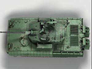 Leclerc T-40 Koufra prototype 3D Model