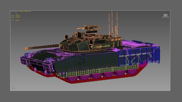 Leclerc T-40 Koufra Prototype Modelo 3D In Tanque 3DExport