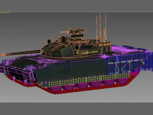 Leclerc T-40 Koufra prototype 3D Model