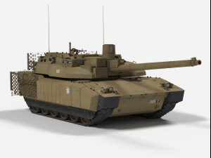 Leclerc Scorpion XLR 3D Model