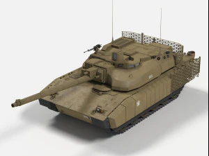 Leclerc Scorpion XLR 3D Model