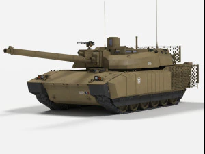 Leclerc Scorpion XLR 3D Model