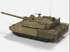 Leclerc Scorpion XLR 3D Model