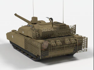 Leclerc Scorpion XLR 3D Model