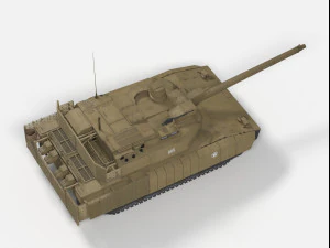 Leclerc Scorpion XLR 3D Model