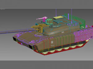 Leclerc Scorpion XLR 3D Model