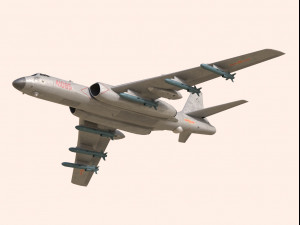Xian H-6K 3D Модель
