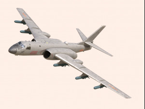 Xian H-6K 3D Модель