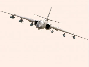 Xian H-6K 3D Model