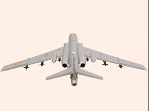 Xian H-6K 3D Модель