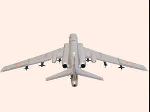 Xian H-6K 3D Model