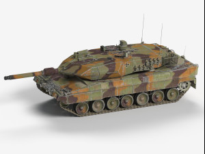 Leopard 2A5 3Dモデル