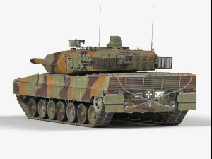 Leopardo 2A5 Modelo 3D