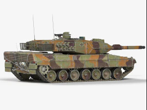 Leopardo 2A5 Modelo 3D