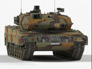 Leopardo 2A5 Modelo 3D