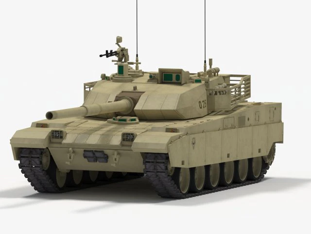 VT-4-Panzer 3D Modell .c4d .max .obj .3ds .fbx .stl .blend 