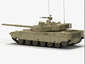 VT-4 Tank Modèle 3D
