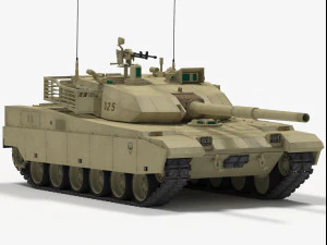 VT-4-Panzer 3D Modell