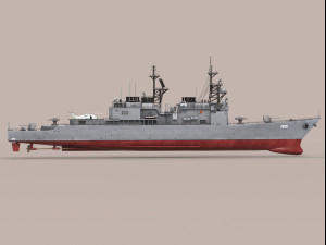 Kee Lung Kidd Class Destroyer 3D Model