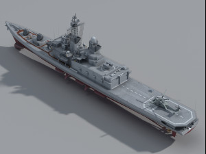 DDH-143 Shirane Destroyer 3Dモデル