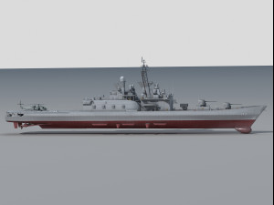 DDH-143 Shirane Destroyer 3Dモデル