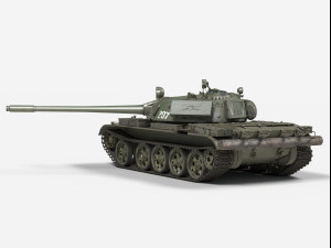 T-55 3D Model