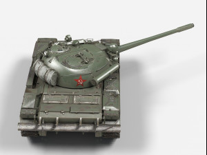T-55 3D Model