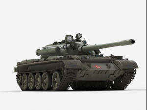 T-55 3D Model