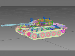 T-55 3D Model