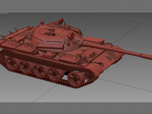 T-55 3D Model