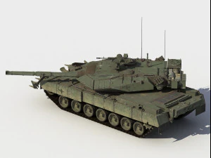 अर्जुन Mk2 3D मॉडल