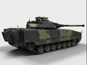 CV-90 melhorado Modelo 3D